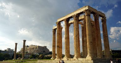 Das Olympieion in Athen