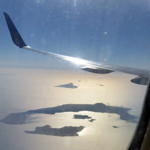 Santorin aus der Luft Santorin aus der Luft