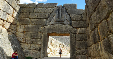 Das Löwentor in Mykene