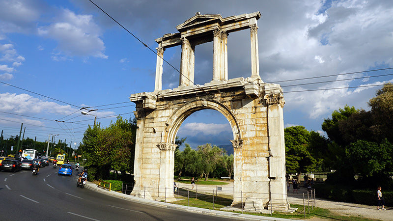 Hadrianstor in Athen