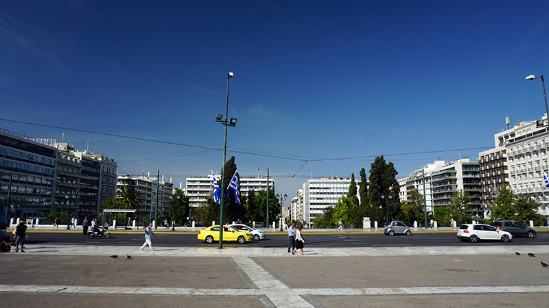 Syntagma Platz in Athen