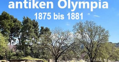 Ausgrabung des antiken Olympia 1875 bis 1881