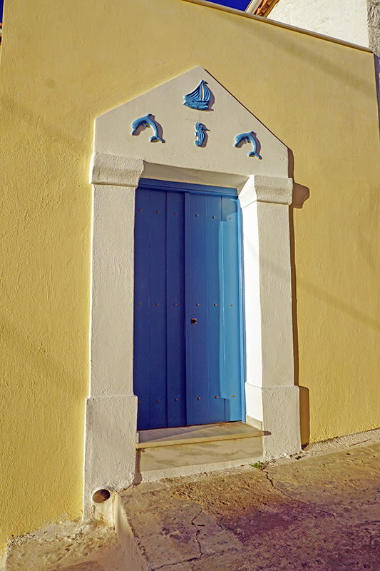 Tür zum Haus eines Seefahrers