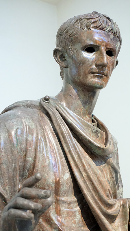 Augustus - Büste im Archäologischen Nationalmuseum Athen