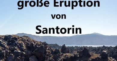Die große Eruption von Santorin