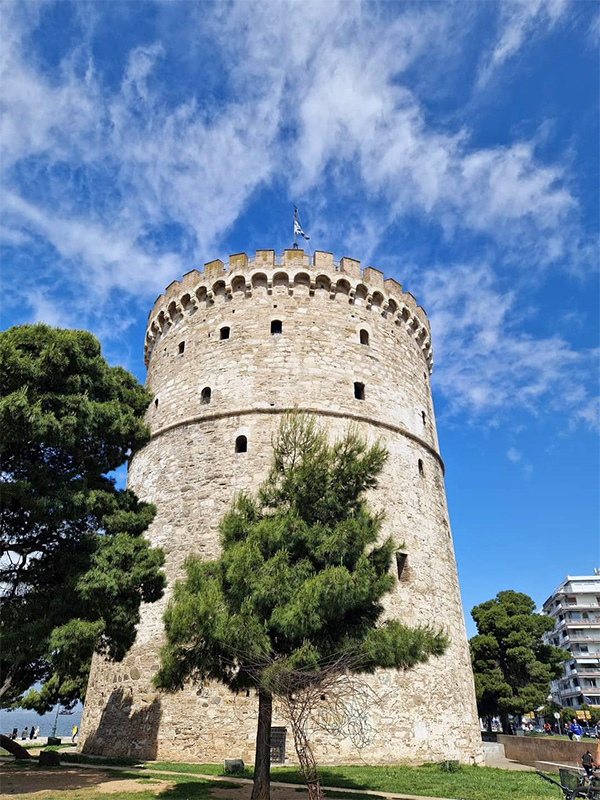 Der Weiße Turm von Thessaloniki - Foto von Maria Laftsidis-Krüger