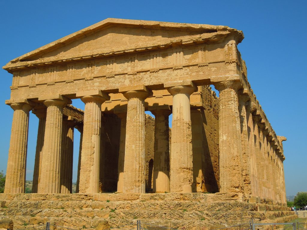 Der Concordia-Tempel in Agrigent