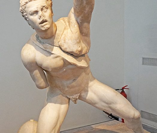 Statue des kämpfenden Galliers