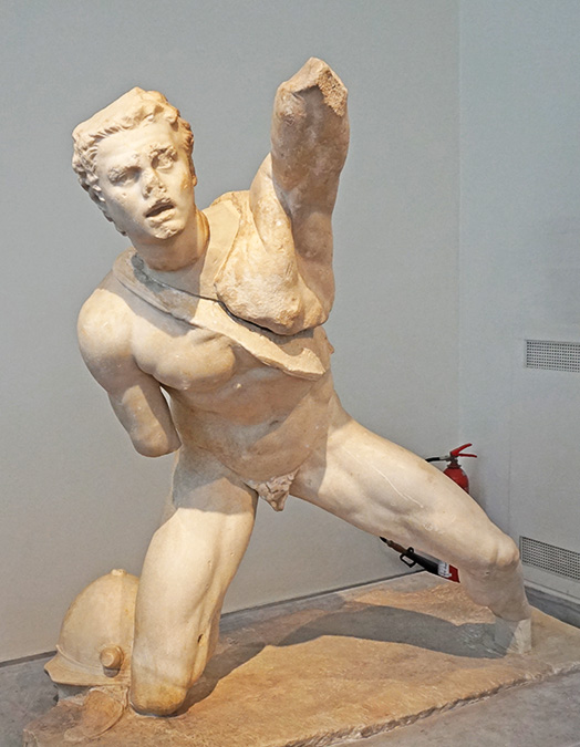 Statue des kämpfenden Galliers