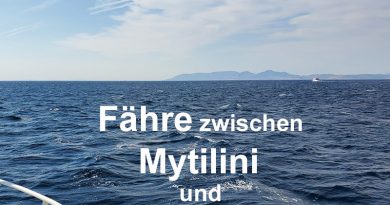 Fähre zwischen Mytilini und Ayvalik