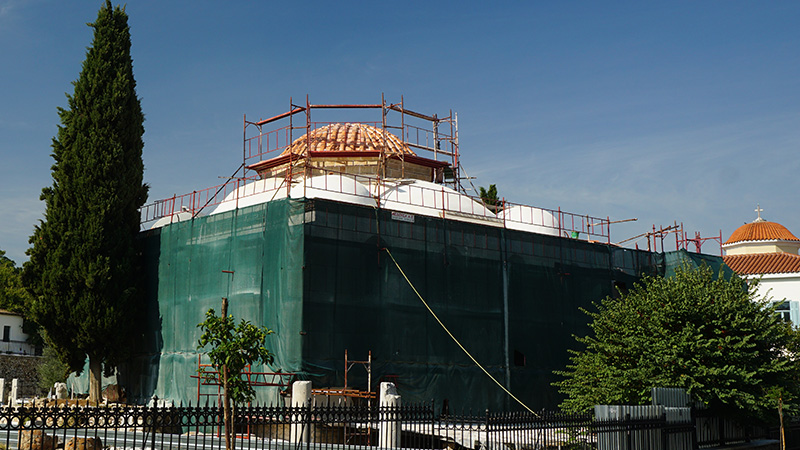 Renovierung der Fethije-Moschee (2015)