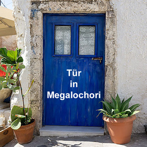 Tür in Megalochori (Jahresthema 2023)