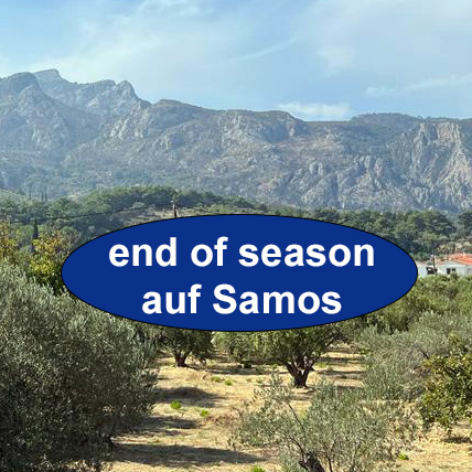end of season auf Samos
