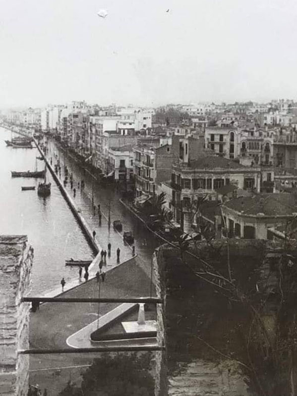 Thessaloniki: Die Uferpromenade im Jahr 1942