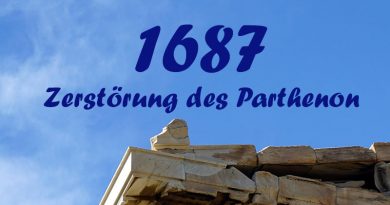 1687: Zerstörung des Parthenon