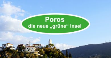 Poros - die neue "grüne" Insel von Griechenland