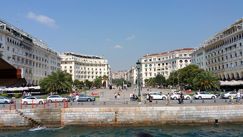 Aristoteles Platz in Thessaloniki