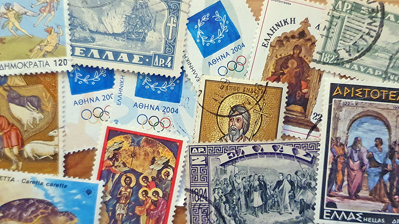 griechische Briefmarken - Briefmarken aus Griechenland