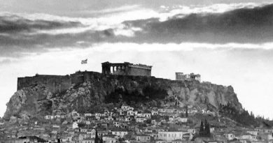 Die Akropolis vor dem 2. Weltkrieg