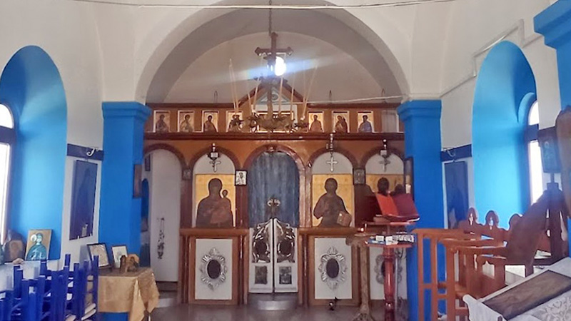 Arki: Kirche Agii Anagiri vom Innen