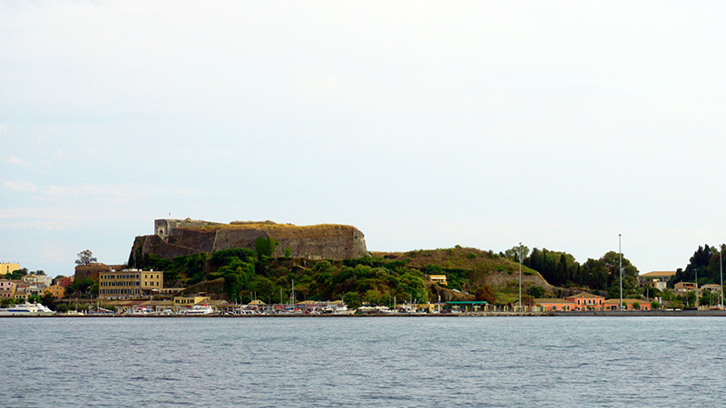 Die Alte Festung in Korfu Stadt