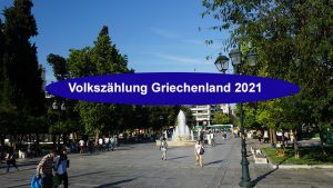 Volkszählung Griechenland 2021