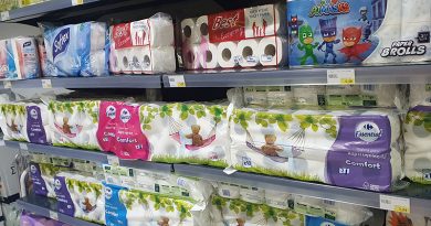 Toilettenpapier in Griechenland