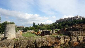 Die griechische Agora in Athen