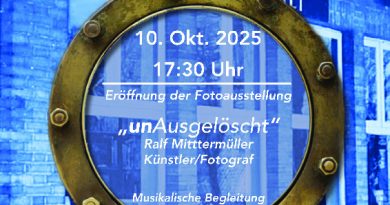 10. Oktober 2025 in Heiligenhafen: unAusgelöscht