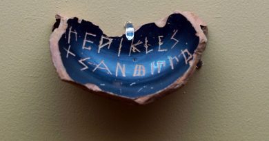 Scherbe mit Namen des Perikles