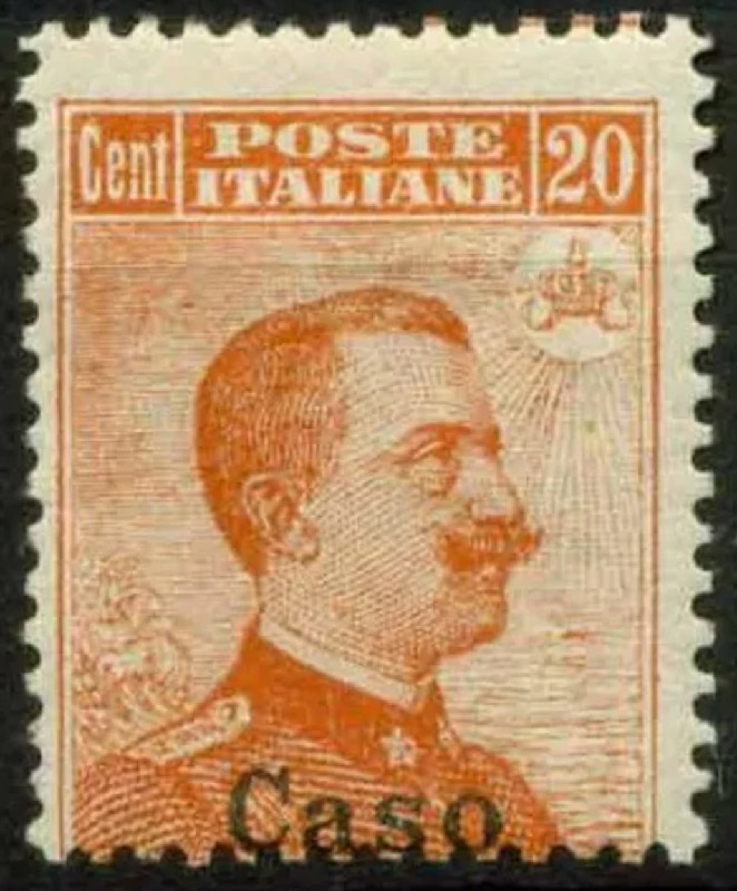 Italienische Briefmarke aus Kasos