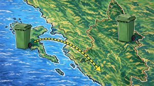 Müllexport von Korfu nach Epirus 2026