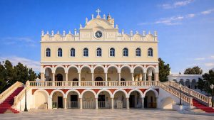Kirche Panagia Evangelistria auf Tinos