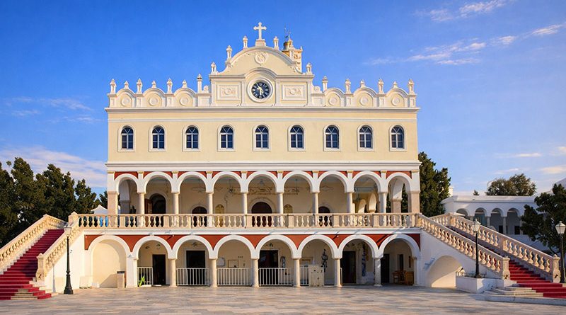 Kirche Panagia Evangelistria auf Tinos