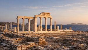 Apollon Tempel auf Despotiko