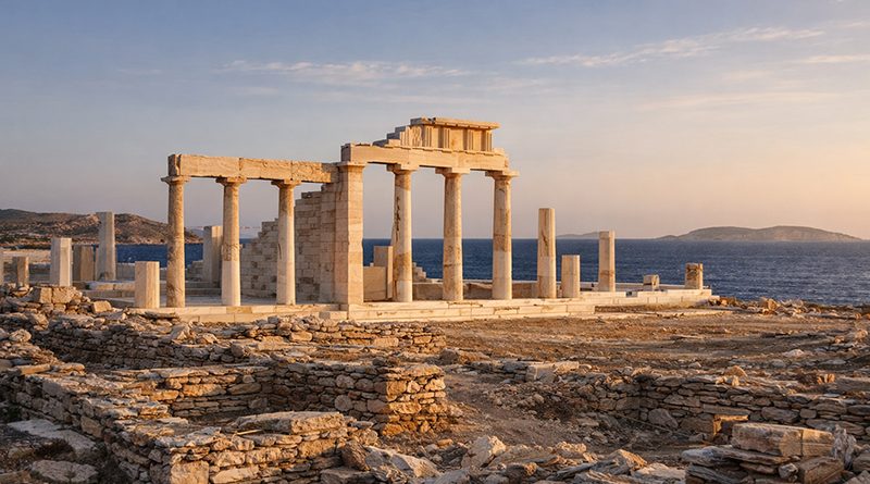 Apollon Tempel auf Despotiko
