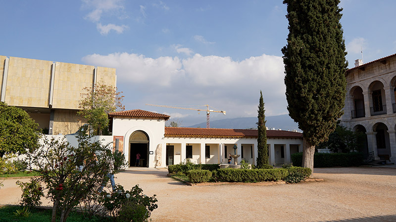 Innenhof des Museums