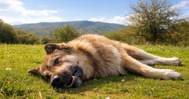 vergifteter Hund (Beispielbild)