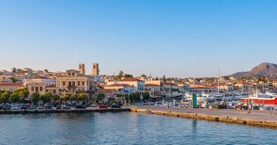 Der Hafen von Ägina