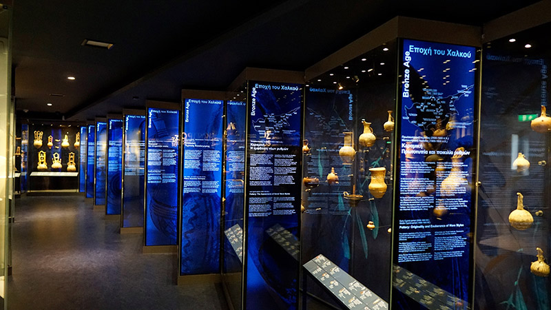 Sammlung antiker Artefakte aus Zypern