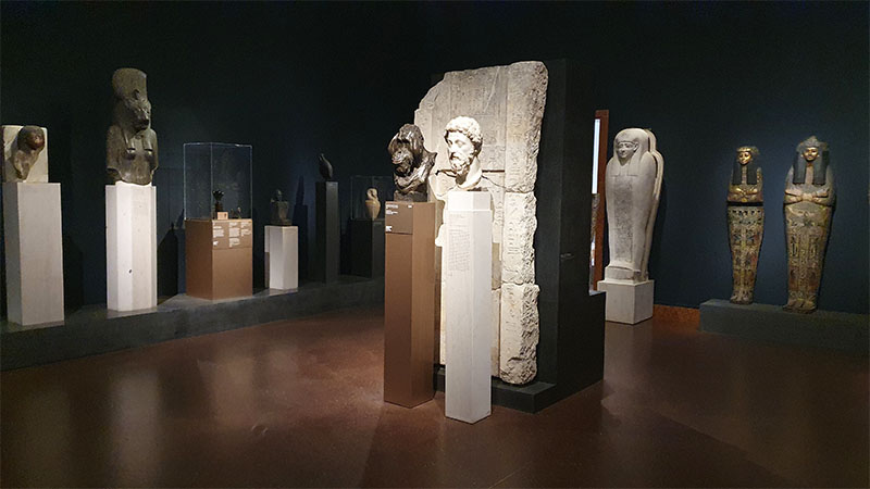Ägyptische Sammlung und Werke von August Gaul