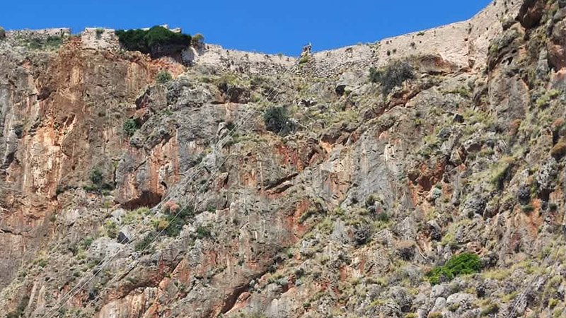 Mai 2026: Seibahn an der Burg von Monemvasia