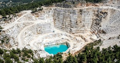 Marmor Steinbruch auf Thasos