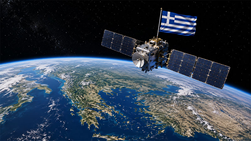 Griechischer Satellit