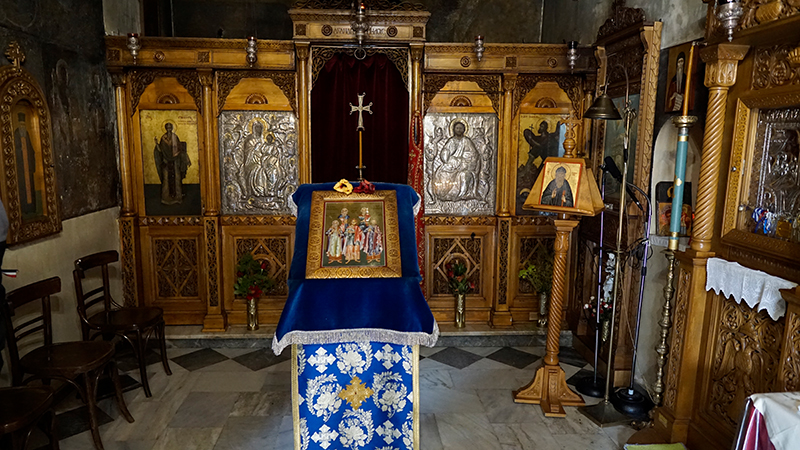 Das Innere der Agia Dynami