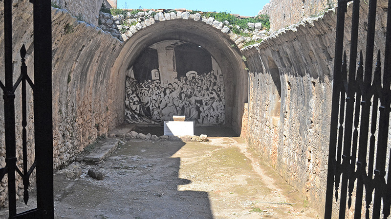 Pulverraum des Klosters Arkadi