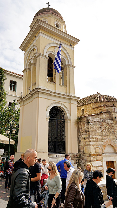 Turm der Kirche Maria Pantanassa