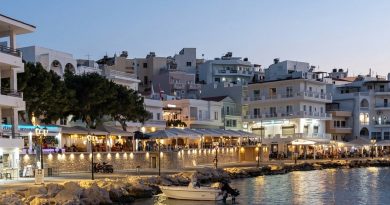 Abendstimmung am Hafen von Karpathos
