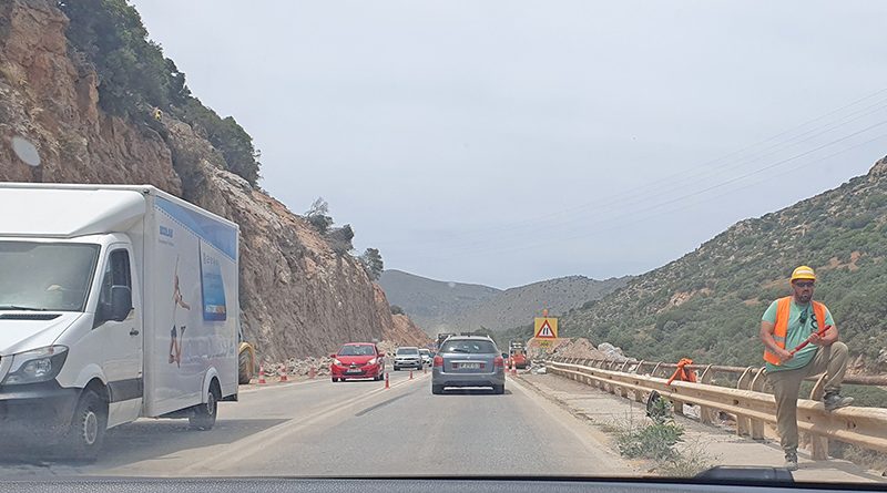 Ausbau der Nationalstraße im Norden von Kreta zur Autobahn
