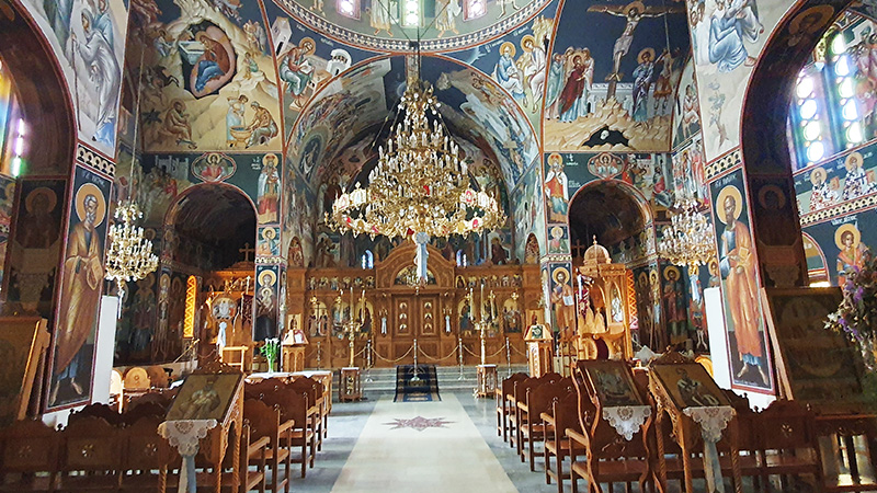 Das prachtvolle Innere der Kirche
